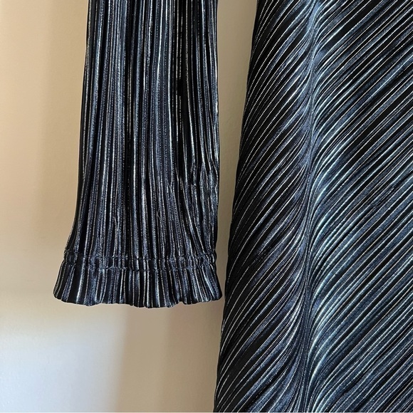 Rotate Birgen Christensen Number 7 Pleat Dress in Black - Plissée - Picture 15 of 16